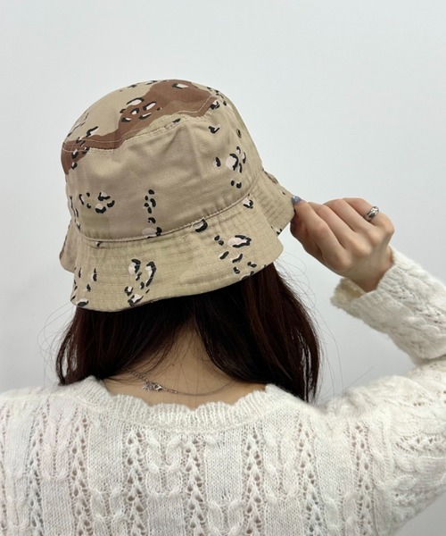 newhattan(ニューハッタン)の「【newhattan】 ニューハッタン サイズ展開あり バケットハット ツイル デニム ユニセックス/buckethat(ハット・レディース・ブラック/ダークブラック/ホワイト/ダークインディゴブルー/ネイビー/ライトブラック/カーキ/チャコール/ライトインディゴブルー/ライトベージュ/オリーブ/ダークグリーン/ベージュ系その他・S/M/L/XL/M/L)」の16枚目の写真