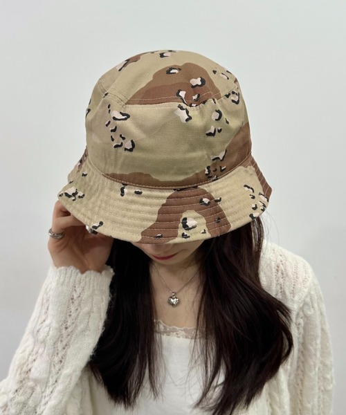 newhattan(ニューハッタン)の「【newhattan】 ニューハッタン サイズ展開あり バケットハット ツイル デニム ユニセックス/buckethat(ハット・レディース・ブラック/ダークブラック/ホワイト/ダークインディゴブルー/ネイビー/ライトブラック/カーキ/チャコール/ライトインディゴブルー/ライトベージュ/オリーブ/ダークグリーン/ベージュ系その他・S/M/L/XL/M/L)」の17枚目の写真