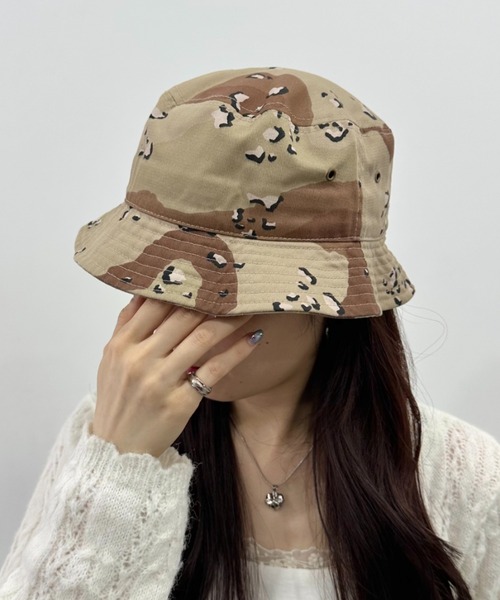 newhattan(ニューハッタン)の「【newhattan】 ニューハッタン サイズ展開あり バケットハット ツイル デニム ユニセックス/buckethat(ハット・レディース・ブラック/ダークブラック/ホワイト/ダークインディゴブルー/ネイビー/ライトブラック/カーキ/チャコール/ライトインディゴブルー/ライトベージュ/オリーブ/ダークグリーン/ベージュ系その他・S/M/L/XL/M/L)」の14枚目の写真