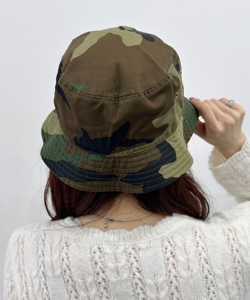 newhattan(ニューハッタン)の「【newhattan】 ニューハッタン サイズ展開あり バケットハット ツイル デニム ユニセックス/buckethat(ハット・レディース・ブラック/ダークブラック/ホワイト/ダークインディゴブルー/ネイビー/ライトブラック/カーキ/チャコール/ライトインディゴブルー/ライトベージュ/オリーブ/ダークグリーン/ベージュ系その他・S/M/L/XL/M/L)」の21枚目の写真