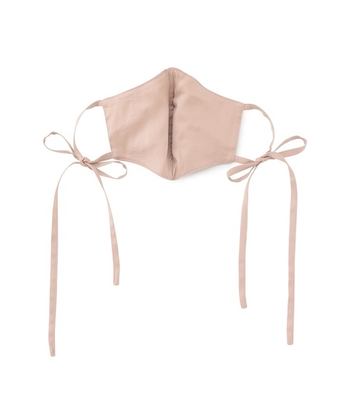 ADAM ET ROPE'（アダムエロペ）の「【WEB限定】シルクフォルムリボンマスク（その他・レディース・ブラック/ベージュ/ピンク/キャメル・FREE）」の10枚目の写真