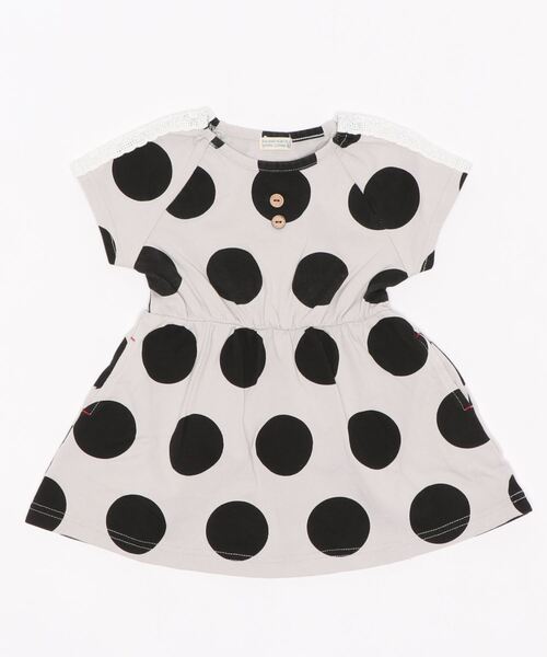 RAGMART(ラグマート)の「半袖ワンピース ボーダー ドット ヨット(ワンピース・キッズ・ドット/ブラック×ホワイト/ブルー・90cm/80cm/95cm)」の13枚目の写真