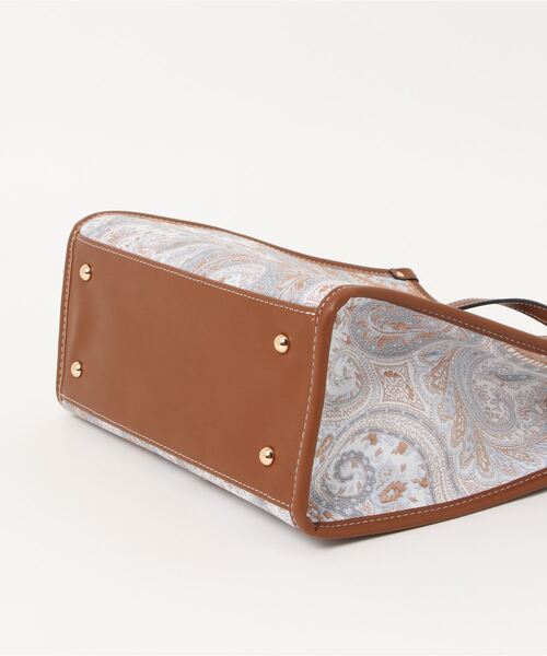 INTERPLANET(インタープラネット)の「ペイズリートートBAG(トートバッグ・レディース・ブラック/キャメル・フリー)」の5枚目の写真