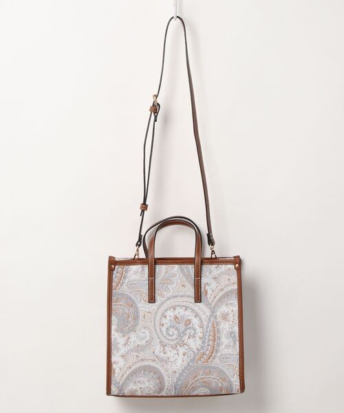 INTERPLANET(インタープラネット)の「ペイズリートートBAG(トートバッグ・レディース・ブラック/キャメル・フリー)」の14枚目の写真