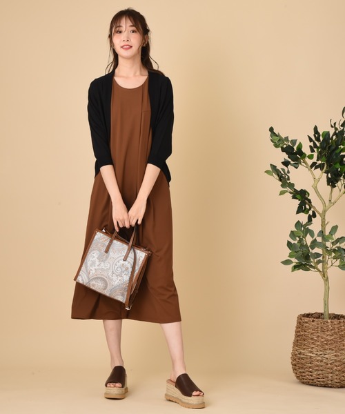 INTERPLANET(インタープラネット)の「ペイズリートートBAG(トートバッグ・レディース・ブラック/キャメル・フリー)」の19枚目の写真