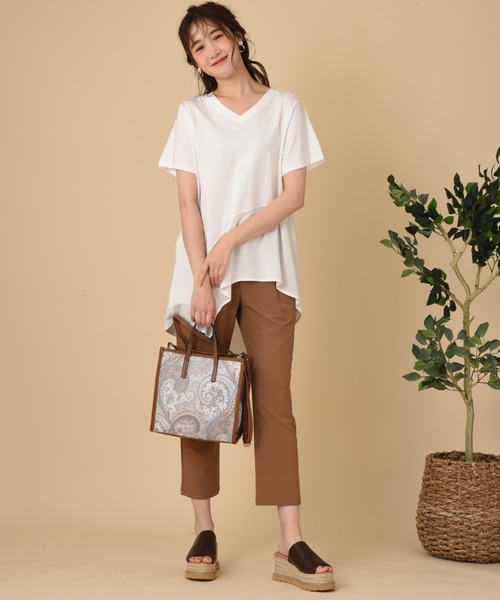 INTERPLANET(インタープラネット)の「ペイズリートートBAG(トートバッグ・レディース・ブラック/キャメル・フリー)」の16枚目の写真