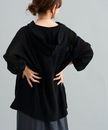 DouDou | 麻混フーディー(ニット/セーター)