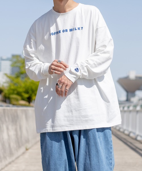 kutir(クティール)の「アソートプリントロンT(Tシャツ/カットソー・メンズ・ホワイト/オフホワイト/ブラック/ベージュ/ダークブラウン/ダークブルー・MEDIUM/LARGE)」の3枚目の写真