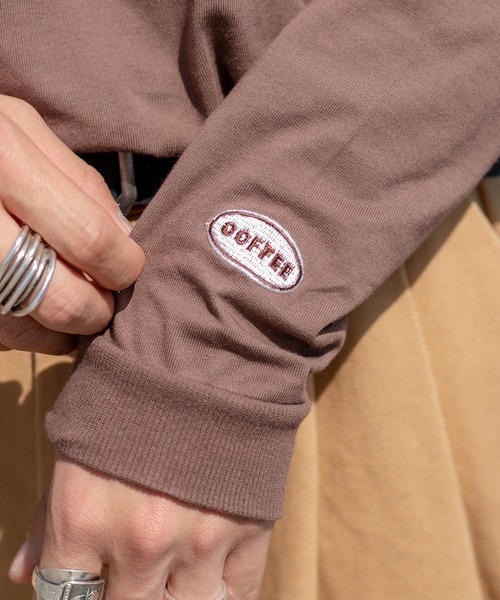 kutir(クティール)の「アソートプリントロンT(Tシャツ/カットソー・メンズ・ホワイト/オフホワイト/ブラック/ベージュ/ダークブラウン/ダークブルー・MEDIUM/LARGE)」の8枚目の写真