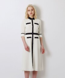 LOVELESS | ホワイトトリミングワンピース(ワンピース)