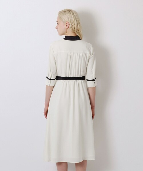 LOVELESS(ラブレス)の「ホワイトトリミングワンピース(ワンピース・レディース・オフホワイト・34/38/36)」の6枚目の写真