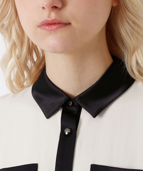 LOVELESS(ラブレス)の「ホワイトトリミングワンピース(ワンピース・レディース・オフホワイト・34/38/36)」の7枚目の写真