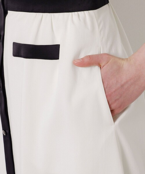 LOVELESS(ラブレス)の「ホワイトトリミングワンピース(ワンピース・レディース・オフホワイト・34/38/36)」の8枚目の写真