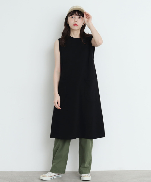 CHILD WOMAN（チャイルドウーマン）の「☆リップルムジ/ボーダー　ノースリワンピース（ワンピース・レディース・レッド/その他/ブラック・FREE）」の17枚目の写真