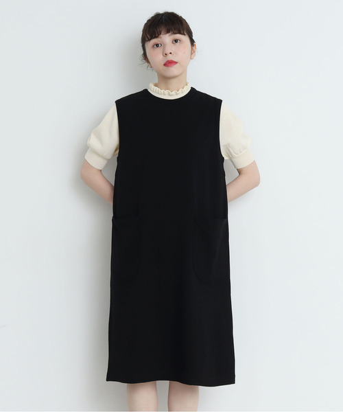 CHILD WOMAN（チャイルドウーマン）の「☆リップルムジ/ボーダー　ノースリワンピース（ワンピース・レディース・レッド/その他/ブラック・FREE）」の19枚目の写真