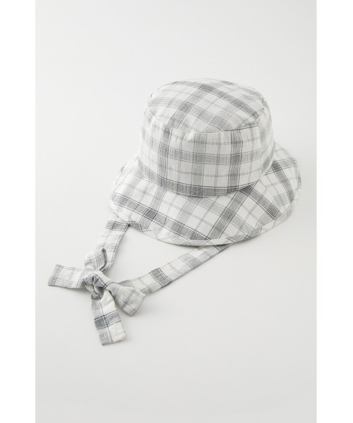 LAGUA GEM（ラグアジェム）の「SPRING CHECK HAT（キャップ・レディース・ライトグリーン/ブラック・FREE）」の2枚目の写真