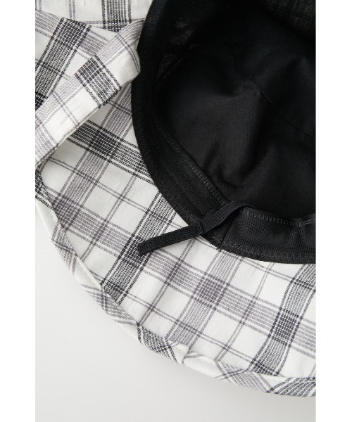 LAGUA GEM（ラグアジェム）の「SPRING CHECK HAT（キャップ・レディース・ライトグリーン/ブラック・FREE）」の7枚目の写真