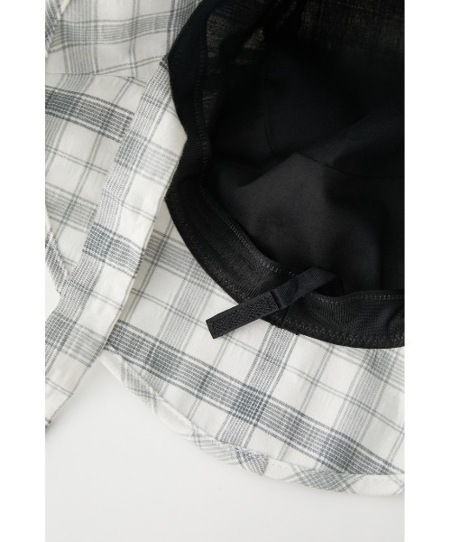 LAGUA GEM（ラグアジェム）の「SPRING CHECK HAT（キャップ・レディース・ライトグリーン/ブラック・FREE）」の10枚目の写真