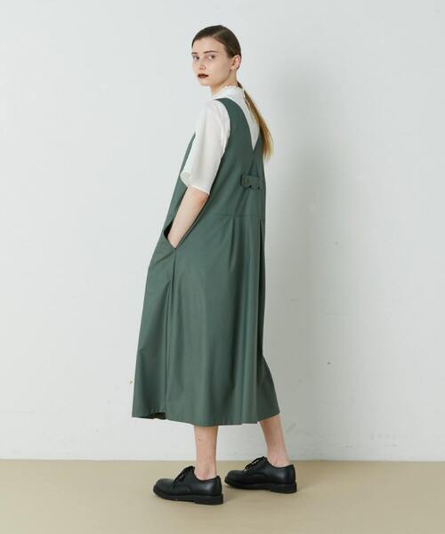 FRAPBOIS（フラボア）の「スムースカラー ジャンパースカート（ジャンパースカート・レディース・ブラック/グリーン系その他・1/0）」の21枚目の写真