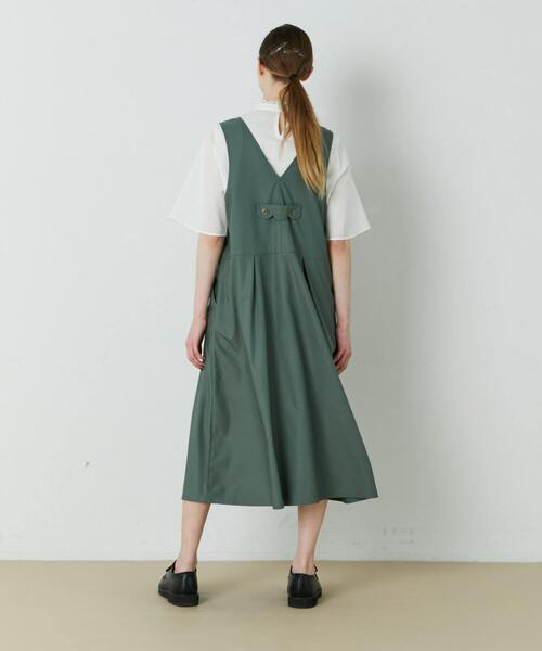 FRAPBOIS（フラボア）の「スムースカラー ジャンパースカート（ジャンパースカート・レディース・ブラック/グリーン系その他・1/0）」の22枚目の写真