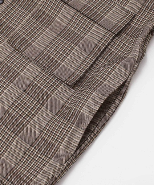 ITEMS URBANRESEARCH（アイテムズ アーバンリサーチ）の「先染めチェック CPOジャケット（その他アウター・メンズ・ブラウン/グレー/ベージュ・LARGE/MEDIUM）」の14枚目の写真