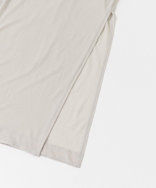 URBAN RESEARCH（アーバンリサーチ）の「カットソーロングカーディガン（カーディガン/ボレロ・レディース・ベージュ系その他/ブラウン/カーキ・FREE）」の6枚目の写真