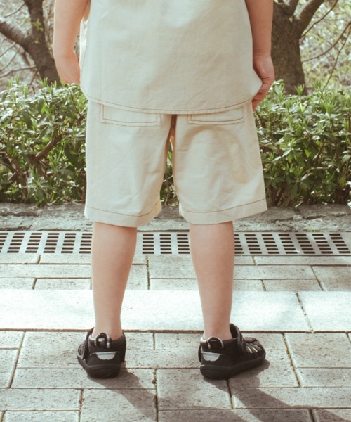 BRANSHES（ブランシェス）の「サファリパンツ（その他パンツ・キッズ・ベージュ/チャコールグレー・100cm/110cm/120cm/130cm/150cm/140cm/90cm）」の4枚目の写真