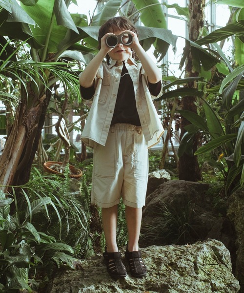 BRANSHES（ブランシェス）の「サファリパンツ（その他パンツ・キッズ・ベージュ/チャコールグレー・100cm/110cm/120cm/130cm/150cm/140cm/90cm）」の6枚目の写真