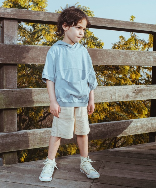 BRANSHES（ブランシェス）の「サファリパンツ（その他パンツ・キッズ・ベージュ/チャコールグレー・100cm/110cm/120cm/130cm/150cm/140cm/90cm）」の11枚目の写真