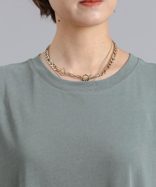 DouDou(ドゥドゥ)の「肩タック切替ワンピース(ワンピース・レディース・ブラック/グリーン/アイボリー・FREE)」の9枚目の写真