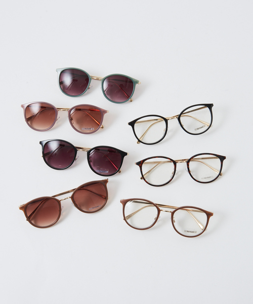 ABAHOUSE(アバハウス)の「ボストン型 サングラス 7010(サングラス・メンズ・ブラック/ブラウン/パープル/グリーン/ブラック系その他/その他/ブラウン系その他・フリー)」の8枚目の写真