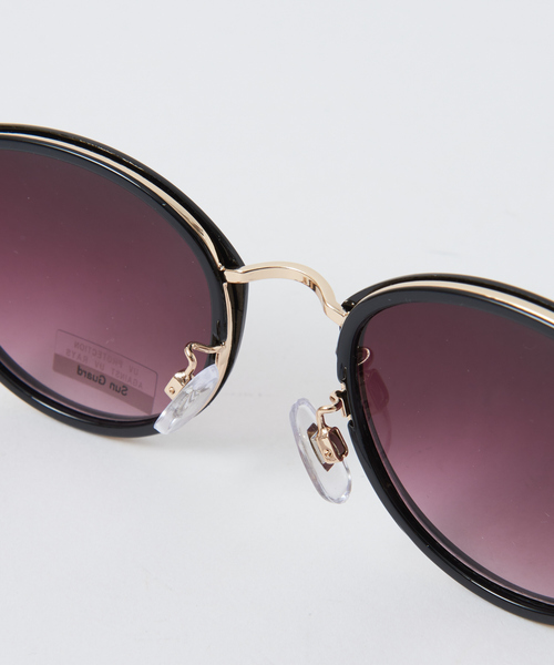 ABAHOUSE(アバハウス)の「ボストン型 サングラス 7010(サングラス・メンズ・ブラック/ブラウン/パープル/グリーン/ブラック系その他/その他/ブラウン系その他・フリー)」の11枚目の写真