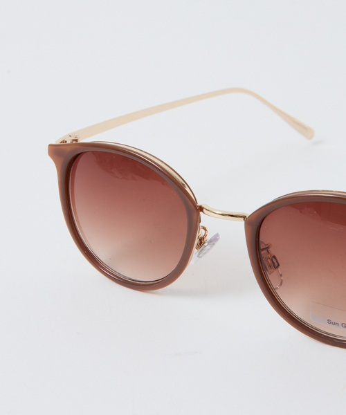 ABAHOUSE(アバハウス)の「ボストン型 サングラス 7010(サングラス・メンズ・ブラック/ブラウン/パープル/グリーン/ブラック系その他/その他/ブラウン系その他・フリー)」の15枚目の写真