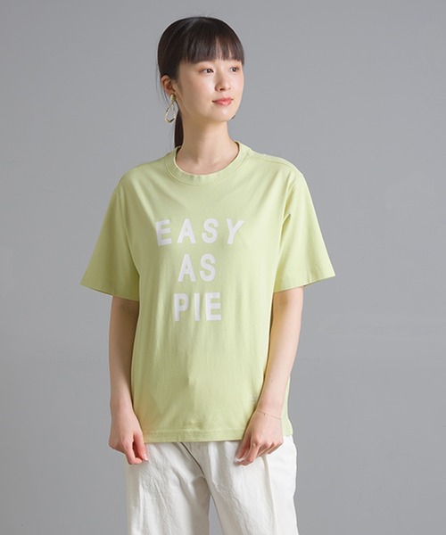 OMNES（オムネス）の「ユニセックス バイオ加工 綿100％プリント半袖Tシャツ（Tシャツ/カットソー・レディース・ホワイト/ブラック/イエロー/ピンクベージュ/チャコール・SMALL/MEDIUM/LARGE/X-LARGE）」の8枚目の写真