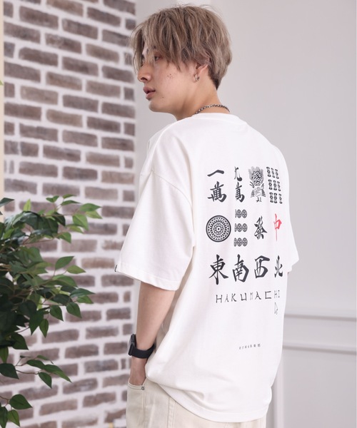 ACE SHOP(エースショップ)の「グラフィックtee(Tシャツ/カットソー・メンズ・ホワイト/ブルー/グレー系その他/ホワイト系その他/ブルー系その他/グレー系その他2・FREE)」の3枚目の写真