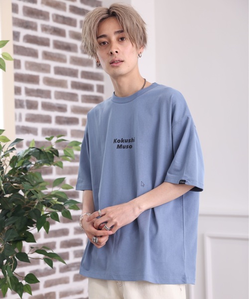 ACE SHOP(エースショップ)の「グラフィックtee(Tシャツ/カットソー・メンズ・ホワイト/ブルー/グレー系その他/ホワイト系その他/ブルー系その他/グレー系その他2・FREE)」の6枚目の写真
