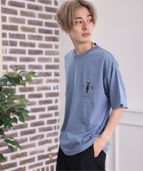 ACE SHOP(エースショップ)の「グラフィックtee(Tシャツ/カットソー・メンズ・ホワイト/ブルー/グレー系その他/ホワイト系その他/ブルー系その他/グレー系その他2・FREE)」の15枚目の写真