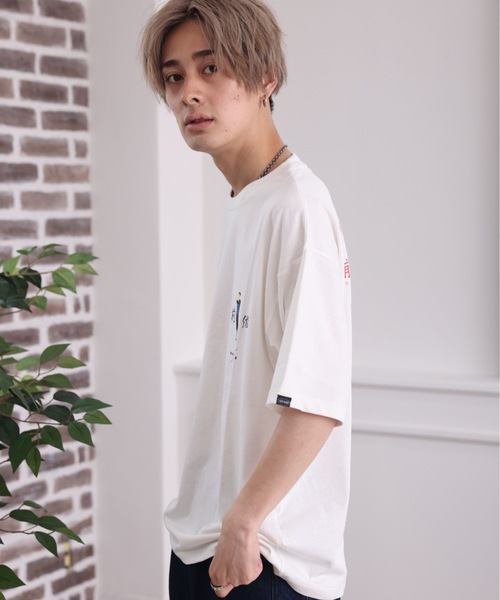 ACE SHOP(エースショップ)の「グラフィックtee(Tシャツ/カットソー・メンズ・ホワイト/ブルー/グレー系その他/ホワイト系その他/ブルー系その他/グレー系その他2・FREE)」の8枚目の写真