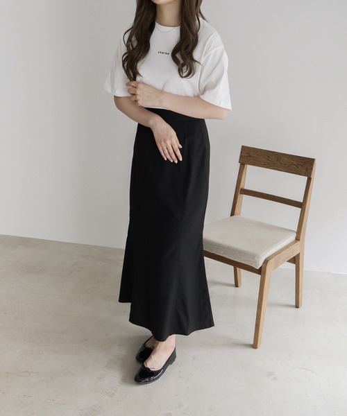 charme by remer（シャルム バイ リメール）の「【charme】mini ロゴ刺繍 Tee（Tシャツ/カットソー・レディース・ホワイト/ホワイト系その他・FREE）」の6枚目の写真