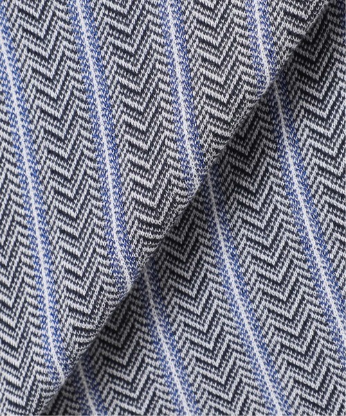 IENA（イエナ）の「ヘリンボンジャガードニットスカート◆（スカート・レディース・ブラウン/ブルー・36/38）」の4枚目の写真