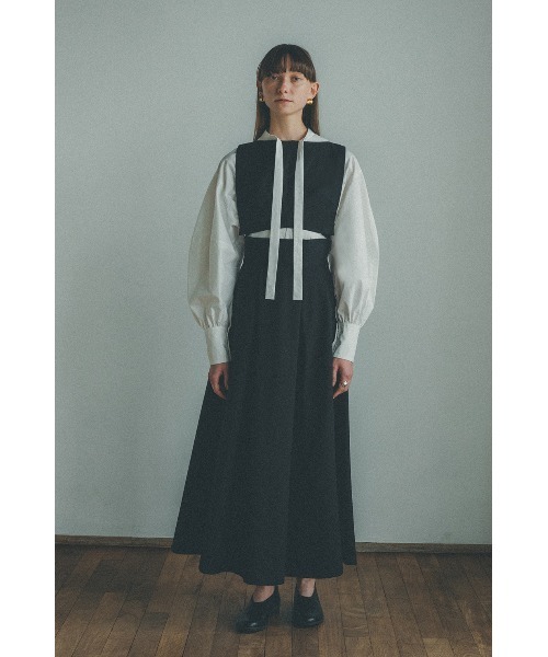 CLANE(クラネ)の「CLANE/クラネ/3WAY SEPARATE ONE PIECE(ワンピース・レディース・ブラック・1)」の1枚目の写真