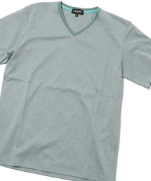 MEN'S BIGI（メンズビギ）の「【DRYMASTER(ドライマスター)】ジャガードTシャツ　made in japan（Tシャツ/カットソー）」