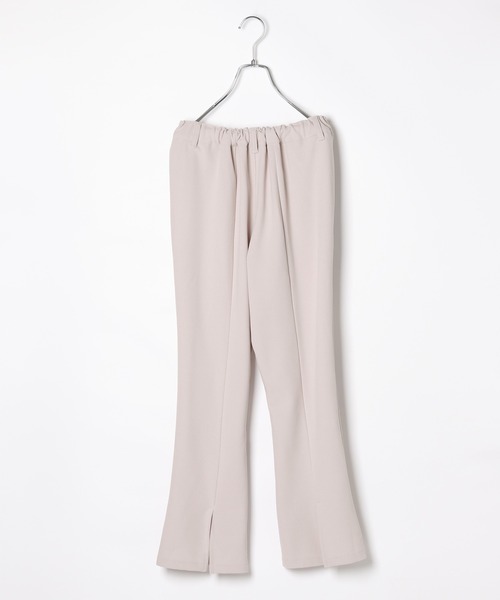 GLOBAL WORK（グローバルワーク）の「【AND YUA ANY】オトナ見えカットフレアパンツ/954629（その他パンツ・キッズ・ライトグレー/パープル系その他2/ライトグリーン・150cm/160cm）」の7枚目の写真