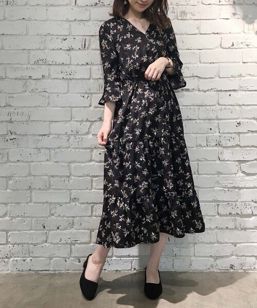 セール ブランド古着 7分袖ワンピース ワンピース One After Another Nice Claup ワンアフターアナザーナイスクラップ のファッション通販 Zozoused