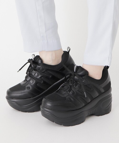 cs T&P(シーエスティーアンドピー)の「厚底スニーカー(スニーカー・レディース・ブラック/ホワイト系その他7・LL/M/L/S)」の8枚目の写真