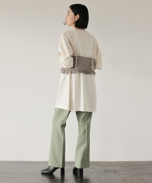 LOWRYS FARM(ローリーズファーム)の「ラナテックフレアパンツ 949138(その他パンツ・レディース・グリーン/グレー系その他/ブラウン系その他/ベージュ系その他2・MEDIUM/LARGE)」の16枚目の写真