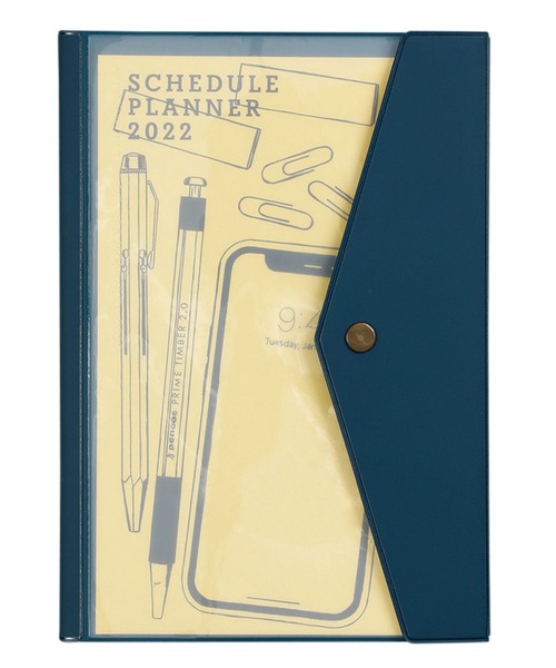 HIGHTIDE（ハイタイド）の「ハイタイド 手帳 2022年 (2021年10月始まり)  フューゲン (A5 マンスリー) 月間 スケジュール帳 ダイアリー（手帳/メモ帳・レディース・ネイビー/ベージュ/ワイン/ブラック・FREE）」の7枚目の写真