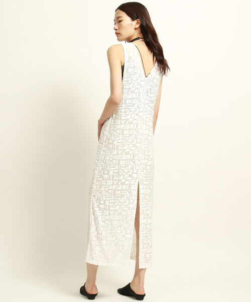 Ray BEAMS（レイビームス）の「Ray BEAMS / オパールプリント ノースリーブ ワンピース（ワンピース・レディース・グリーン系その他2/オレンジ/ホワイト・ONE SIZE）」の16枚目の写真