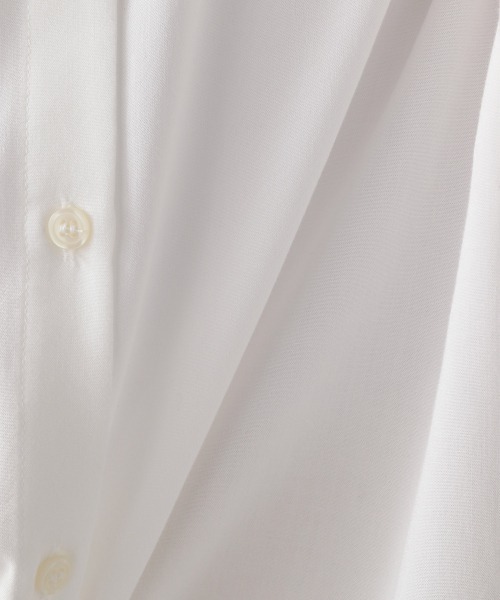 LOWRYS FARM(ローリーズファーム)の「バンドカラーチュニックシャツ 214841(シャツ/ブラウス・レディース・グレー/オフホワイト/ブルー・FREE)」の5枚目の写真