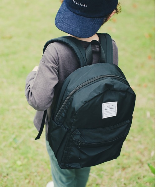 BRANSHES(ブランシェス)の「デイリーリュック(バックパック/リュック・キッズ・ブルー/ライム/ブラック・F)」の2枚目の写真